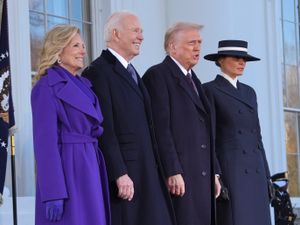 Supporting image for story: In Pictures: Donald Trump’s return to the White House