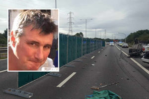 Supporting image for story: Telford father killed in horror crash after stopping on section of M6 with no hard shoulder