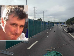 Supporting image for story: Telford father killed in horror crash after stopping on section of M6 with no hard shoulder