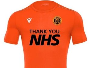 Supporting image for story: Football team’s shirt gesture for NHS