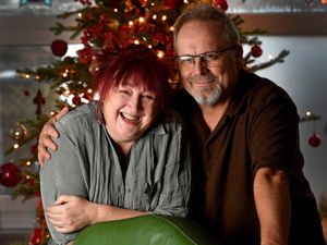 Traci Dix-Williams with husband Barry. Photo: Tim Thursfield