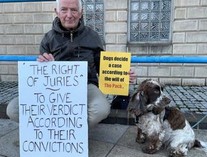 Supporting image for story: Campaigners join Wolverhampton silent courts protest over the rights of juries