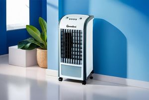 The fan is designed to be quiet in operation