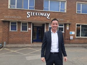 Managing director Alan Curtis at Steelway