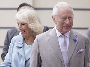 The Queen and King arrive at Bradford Live in Bradford, West Yorkshire