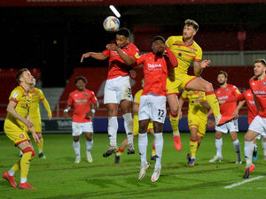 Supporting image for story: Walsall defender Dan Scarr is aiming to tower above his rivals in goalscoring stakes