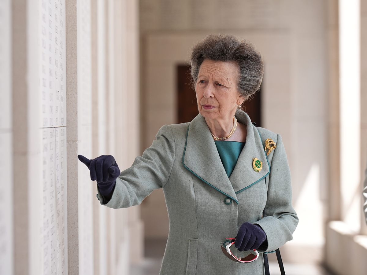 Anne rededicates First World War Menin Gate memorial to ‘remembrance and unity’