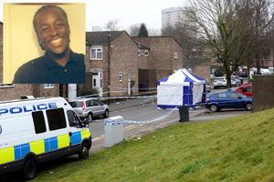 Kenichi Phillips and the scene of the shooting