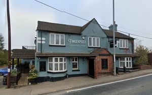 The Fingerpost has a large garden and a great view overlooking the canal. Photo: Google Street Map