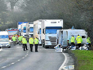 Supporting image for story: Probe into A49 crash tragedy