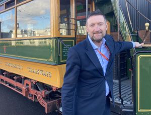 Black Country Living Museum chief executive Andrew Lovett OBE at the museum where he is hoping for half a million visitors after the completion of the Midlands Metro link. Picture Martyn Smith/LDRS free for LDRS use 