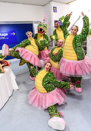 Behind the scenes of Peter Pan at Birmingham Hippodrome. Picture by Simon Hadley