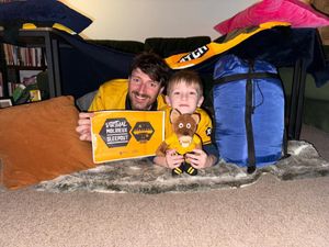 Supporting image for story: Supporters across West Midlands encouraged to join Molineux Sleepout from anywhere
