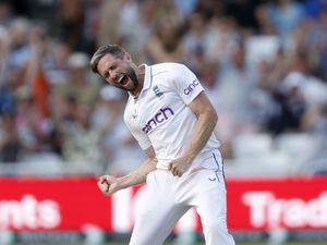 Supporting image for story: England’s Chris Woakes hungry for more after three-wicket haul on day three