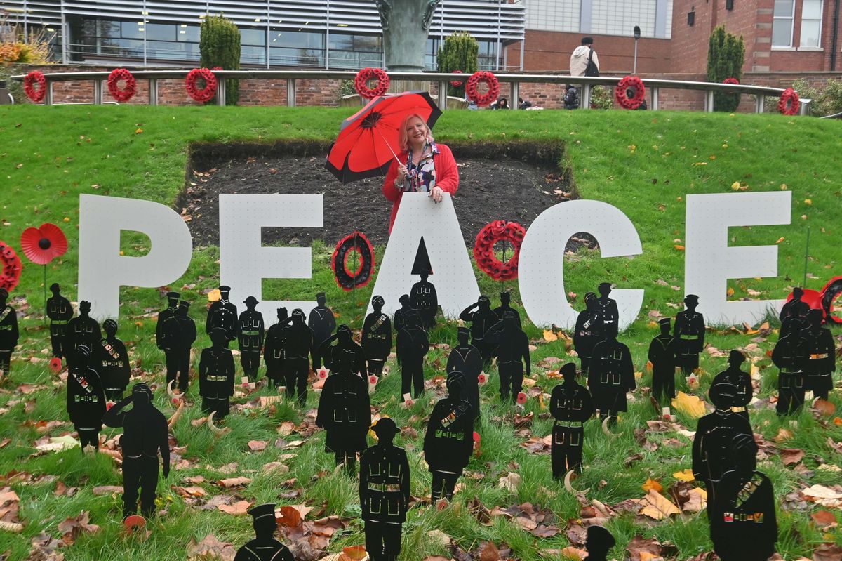 'This time is so important and it's vital we never forget': Dudley Remembrance campaigner working harder than ever