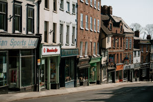 Shrewsbury town centre streets have been much quieter since the lockdown rules were introduced