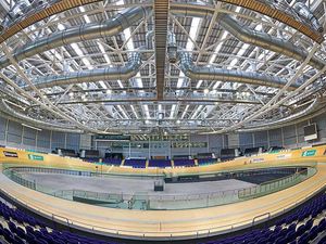 Supporting image for story: Barnshaws works on iconic Hoy velodrome