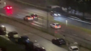 Street racing at Kenrick Way, West Bromwich