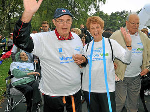 Supporting image for story: Hundreds step out on Cannock Chase charity walk