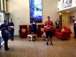 Supporting image for story: Walsall Football Club donates PPE to hospice and care centre