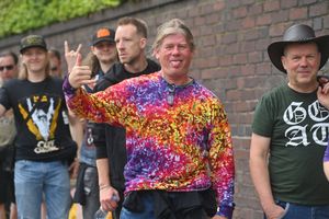 SANDWELL COPYRIGHT NATIONAL WORLD STEVE LEATH 05/07/25Black Sabbath and Metal fans arrive at Villa Park, Aston ahead of the big gig.
