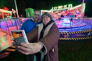 Lorraine and Jason Dawson from Castle Bromwich take a selfie