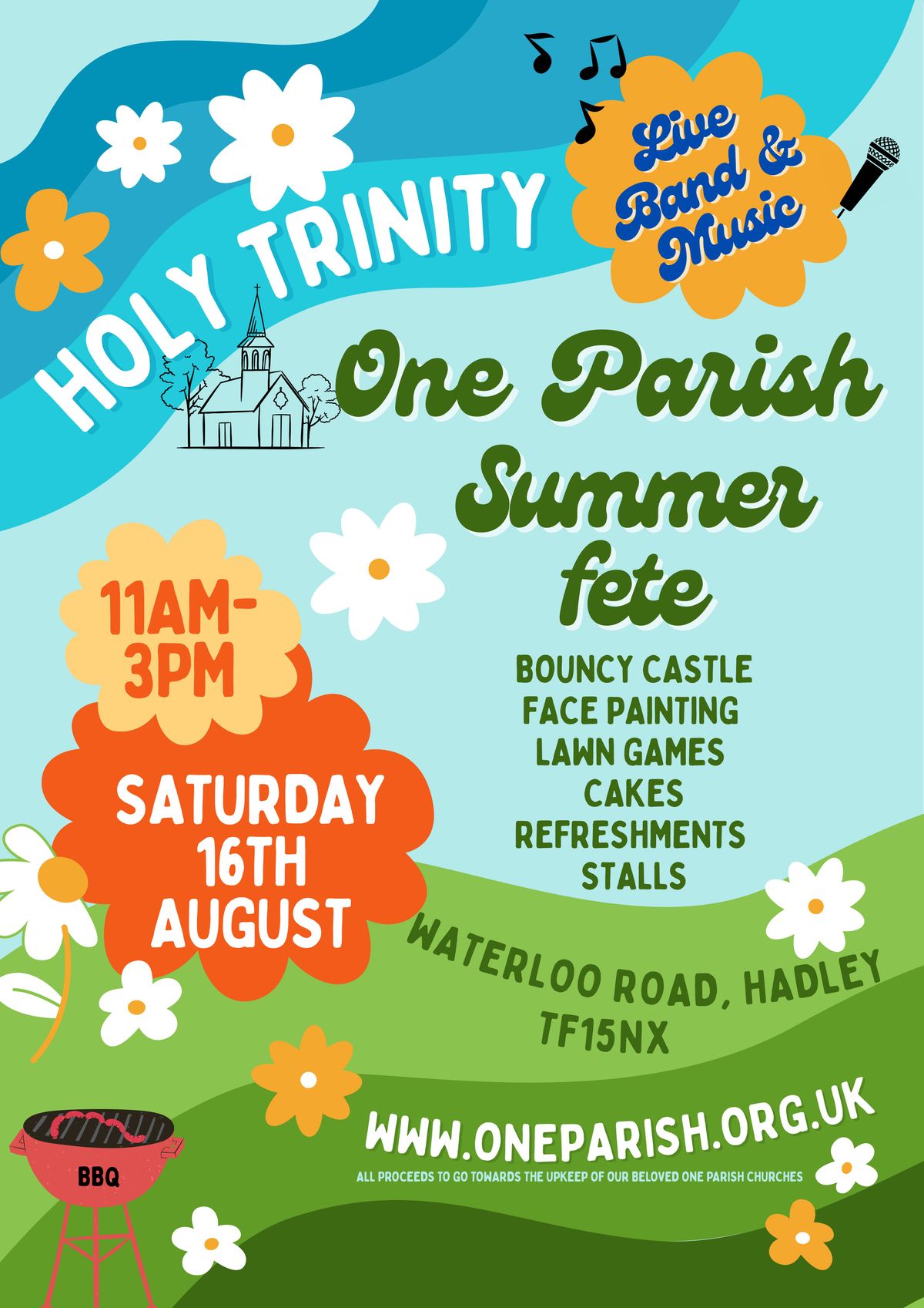 Holy Trinity summer fete for this Saturday