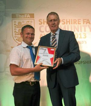 Volunteer of the Year Award for Sam Giles 