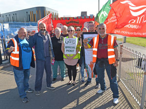 Supporting image for story: Union members to join striking rail workers on picket lines at Wolverhampton