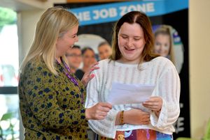 Head of Academic, Holly Davies with student, Isabelle Edwards