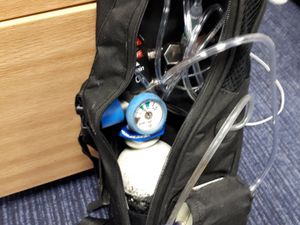 Supporting image for story: Oxygen tank handed in to police in Ludlow