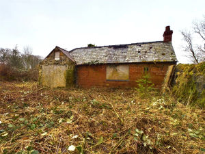 The former scout hut in Clive, near Wem. Photo: Berrys