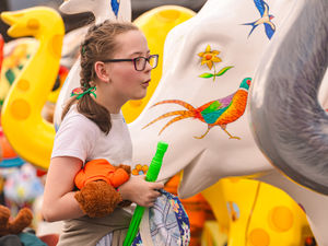 Supporting image for story: Pupils excited to join March of the Elephants Trail