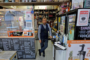 Sham Sharma at Zuri Coffee