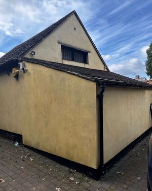 The lean-to which could soon be history