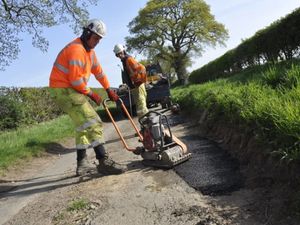 Supporting image for story: More than 10,000 potholes have been repaired in Shropshire since May, says council