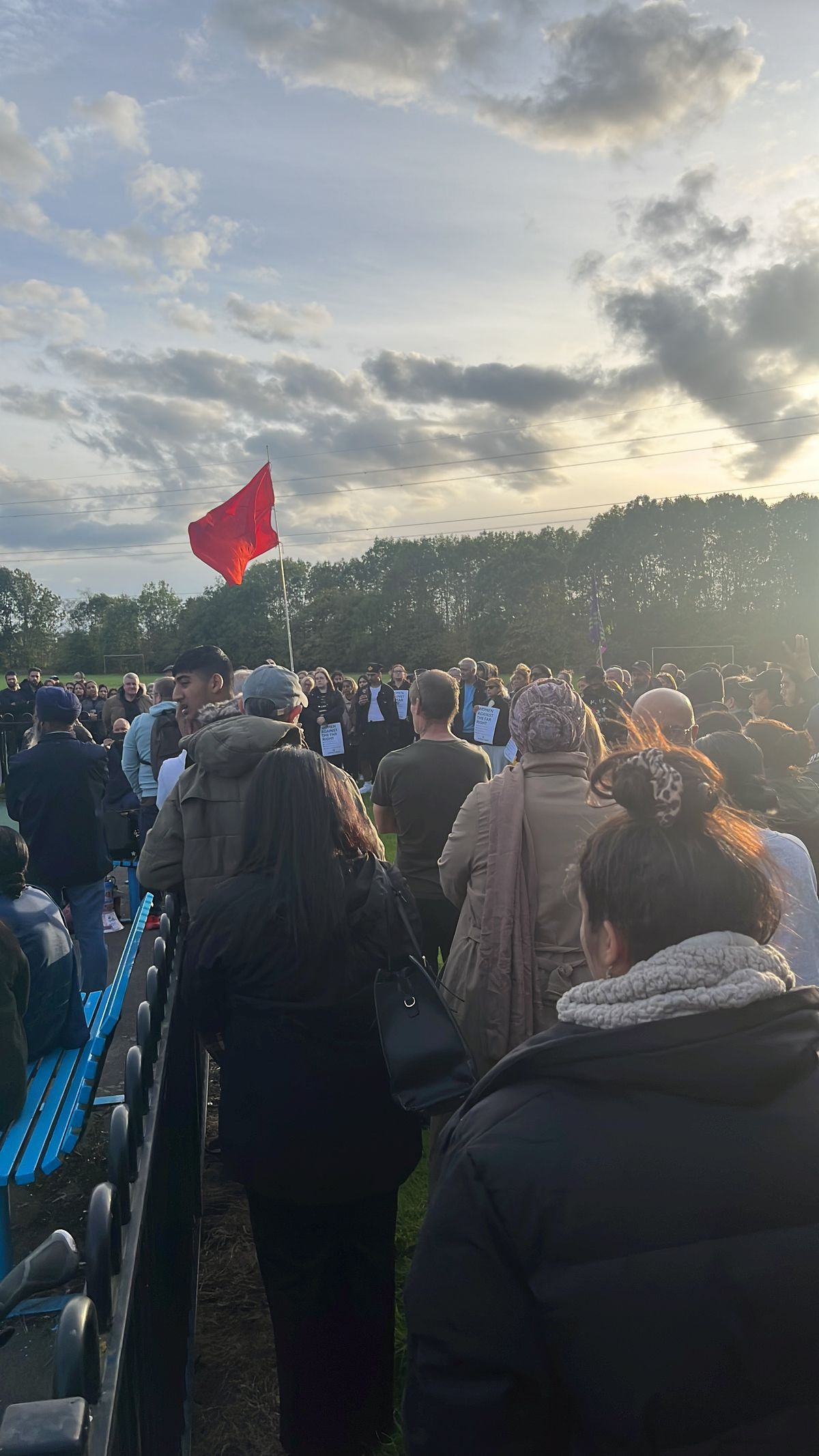 Oldbury vigil held after racially motivated rape as safety petition is launched