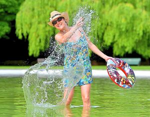 Fun at Tettenhall pool - but night-times can be a nightmare