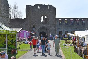 Families enjoyed sunshine and activities around St Georges Day at Dudley Zoo and Castle on Saturday and Sunday