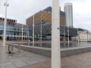 A police cordon has been placed around Birmingham Library following the welfare check of a man