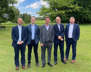 L-r - Paul Clayton - director at Nicklin, James Beardmore - DJH
chief operating officer, Mark Howell - MD at Nicklin, David Wright - director at Nicklin, and Scott Heath - DJH chief executive officer.