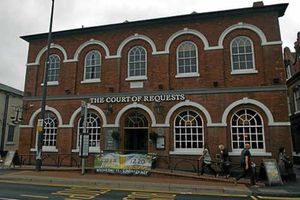 The listed Wetherspoons Court of Requests in Oldbury