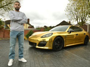 Supporting image for story: 'I used to work in a warehouse - now I earn £200k-a-year and drive a gold Porsche'