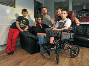 Supporting image for story: Nine-year battle for little Logan at end
