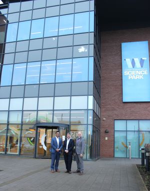 Professor Prashant Pillai, Ant Burns, Nigel Babb