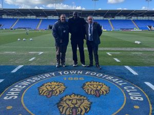 Supporting image for story: Former England striker Emile Heskey attends Shrewsbury Town‘s clash with Cheltenham Town - here’s why