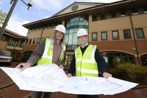 Directors Rick Benton, left and David Barnard pictured outside Resonance in Brierley Hill