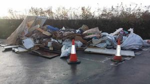 Another view of the pile