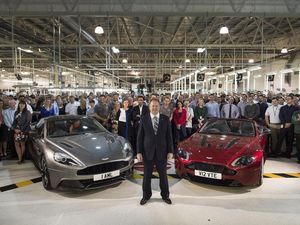 Supporting image for story: Aston Martin could fly in parts post-Brexit to avoid issues at Dover