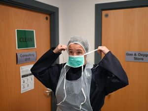 Supporting image for story: Hospital visitors have to wear a face covering